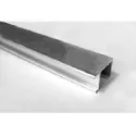 Profile upper 1010, double, aluminum, L3000mm