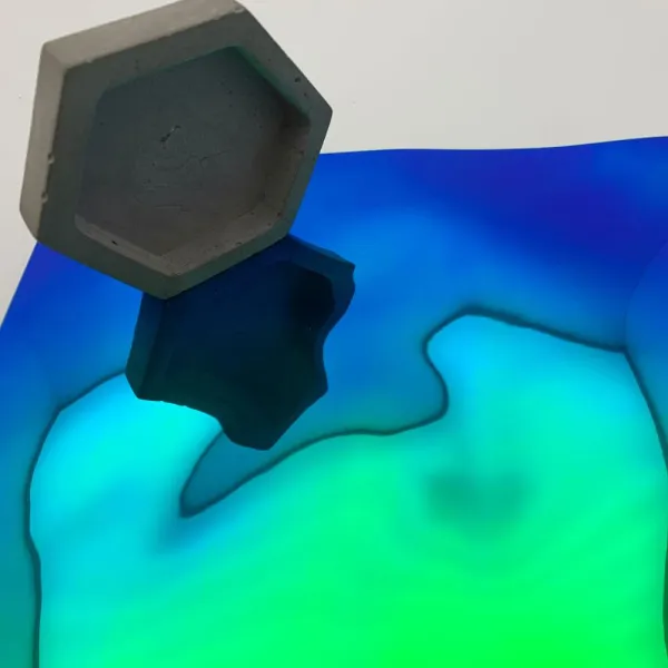 Plokštė dekoratyvinė SL OCEAN Aqua, 2600x1000x6mm, SA