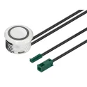 Jungiklis sensorinis su šviesos reguliavimu In-Line Loox5, Ø17mm, 24V, 2m, chromas