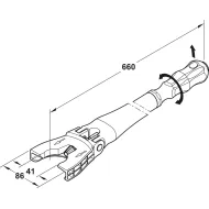 Adjusting tool, Häfele AXILO™ 78