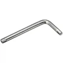 Hex key, L-shaped, steel galvanized