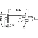 Door contact switch, Häfele Loox