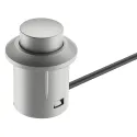 Jungiklis mechaninis paspaudžiamas Ø12mm, su laidu pilka