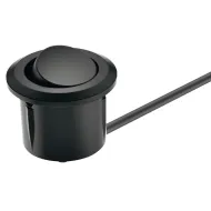 Jungiklis mechaninis paspaudžiamas ROCK Ø12mm, su laidu juoda