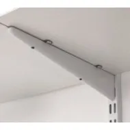 Bracket, U-type, double, L470mm 50kg white