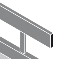 Extension frame, Kesseböhmer Comfort II Base unit pull out