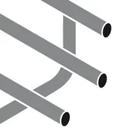 Rėmas krepšio CARGO šoninis R pilno ištraukimo SF H590mm, pilka
