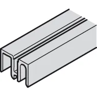 Bėgelis aliuminis, anoduotas 35/50VF sistemai L3500mm, apatinis