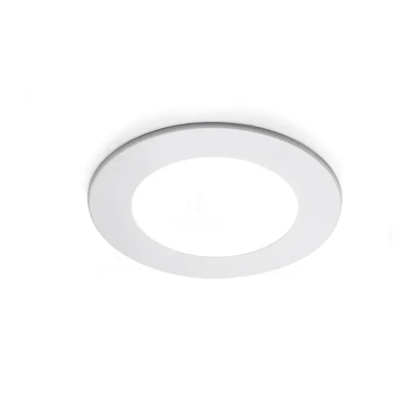 Šviestuvas LED ATOM 24V/3W baltas, natūrali balta šviesa