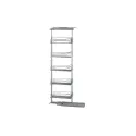 Larder unit pull-out DISPENSA W300mm H1600-2000mm, steel, installation behind fronts, baskets