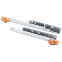 Concealed runner EXCEL push to open, full extension L500mm