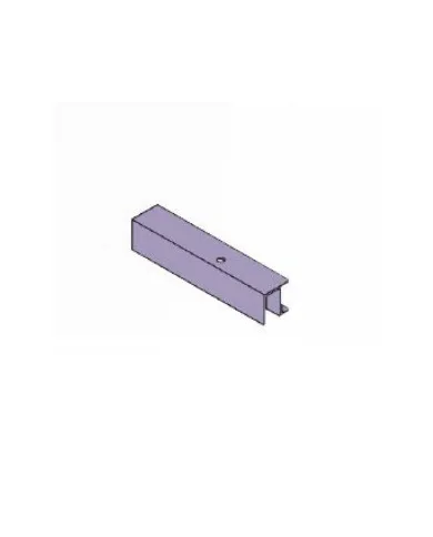 Profile upper aluminum anodized L3000mm