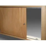 Sliding door system set for 25kg doors