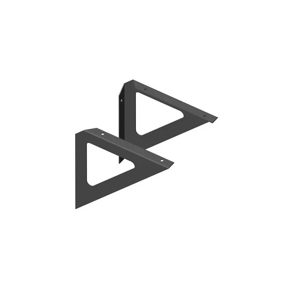 Laikiklis lentynai TRIANGLE 190x190mm, 25kg aliuminis