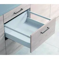 Kartelių komplektas stalčiams MX BOX S L500mm, pilka