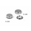 Mirror holder Ø16mm chrome