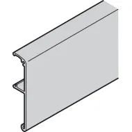 Clip-on panel, for running track