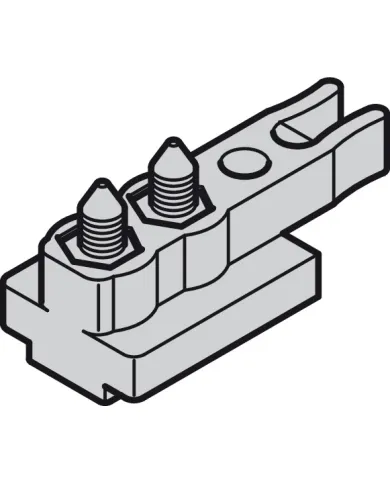 Buffer, With retaining spring and rubber buffer