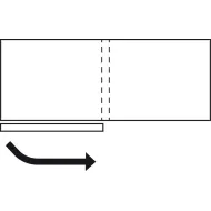 Sliding door fitting, Finetta F-Flush51 10A, set