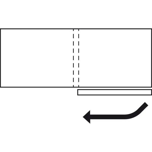 Sliding door fitting, Finetta F-Flush51 10A, set