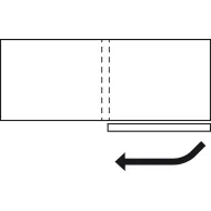 Sliding door fitting, Finetta F-Flush51 10A, set