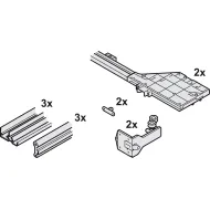 Track set, For wall unit version, Finetta Flatfront S 10 FB