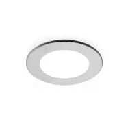 Šviestuvas LED ATOM 24V/3W matinis chromas, natūrali balta šviesa