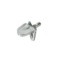 Shelf support, for inserting into drill hole Ø3mm, zinc alloy with plastic support