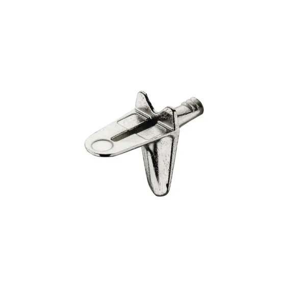 Shelf support, for inserting into drill hole Ø3mm, zinc alloy