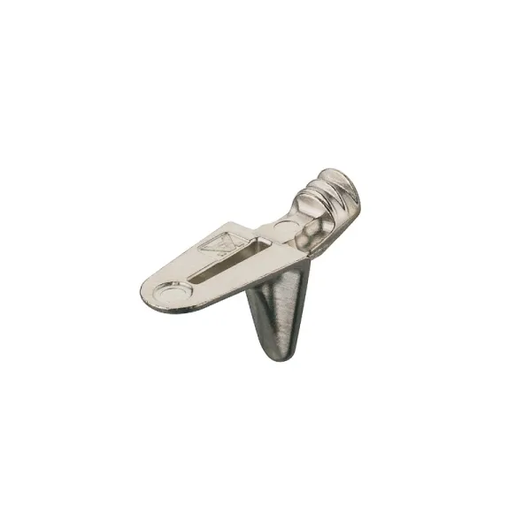 Shelf support, for inserting into drill hole Ø5mm, zinc alloy