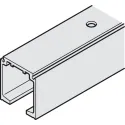 Single running track, Pre-drilled, W31mm H33mm