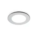 Šviestuvas LED ATOM 24V/3W matinis chromas, šilta balta šviesa