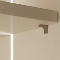 Laikiklis lentynai, Ø5mm, gręžimas, nikelis