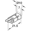 Laidas 24V 5mm, juostai prie konverterio L2000mm, Loox5