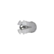 Įvorė su rutuliuku plastikinė M6x12mm,
