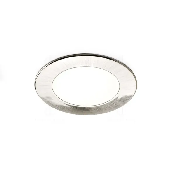 Šviestuvas LED ATOM 24V/3W nerūdijantis plienas, natūrali balta šviesa