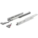 Concealed runners UMA Synchro, full extension, soft and self close, 30kg, L550mm, with clips