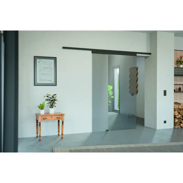 Sliding door fitting, Slido D-Line11 50L, set without running track