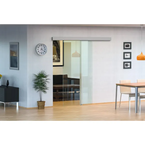Sliding door fitting, Slido D-Line11 50L, set without running track