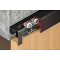 SDS Slido D-Line11 50P medinėms 1 durims su švelniu stabdymu 1 kryptimi