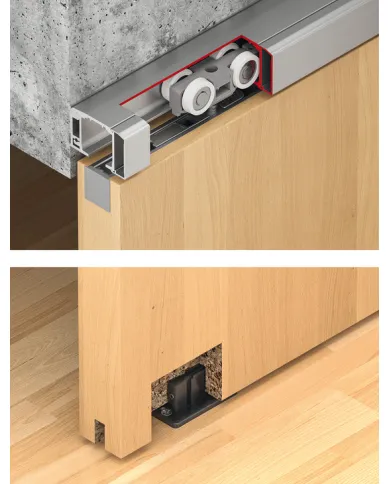 SDS Slido D-Line 80 I medinėms 1 durims