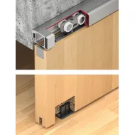 SDS Slido D-Line 80 I medinėms 1 durims su švelniu stabdymu 2 kryptimis
