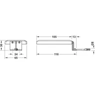 Surface mounted light, Häfele Loox LED 2033 12V