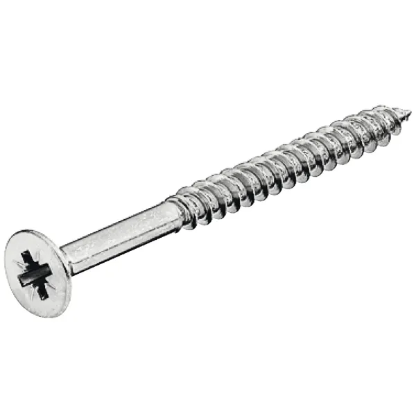 Chipboard screw, Hospa, PZ cross slot, partially threaded, 1000 pcs