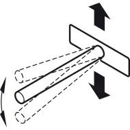 Shelf support, With screw-on plate