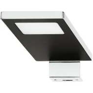 Šviestuvas LED2033 12V 3,8W juoda/chromas natūrali balta šviesa