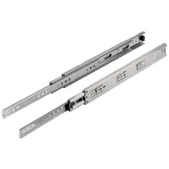 Ball bearing runners, Full extension, load bearing capacity up to 30kg, steel, side mounted