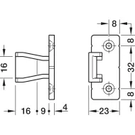 Panel component, Häfele Keku AS