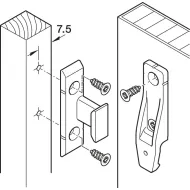 Frame part, Häfele Keku EHS