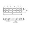 Stabilizer stick for click button